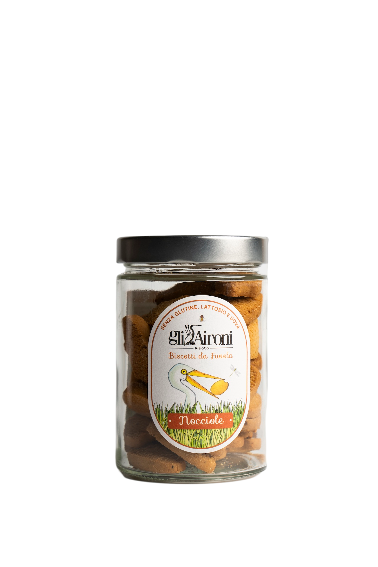 Biscotti con Farina di Riso alle Nocciole