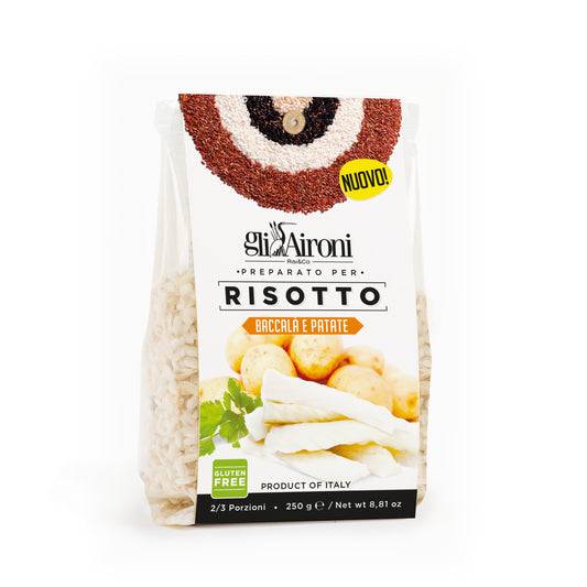 Risotto a Baccalà e Patate