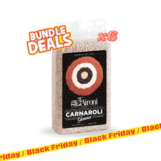 Confezione 6kg Riso Carnaroli Gemma